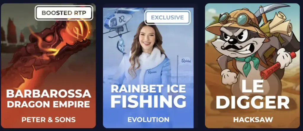 Rainbet Casino Popular