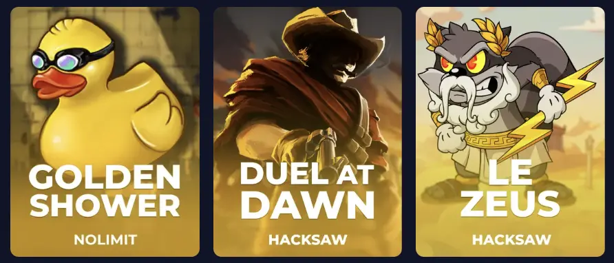 Rainbet Casino Popular Games