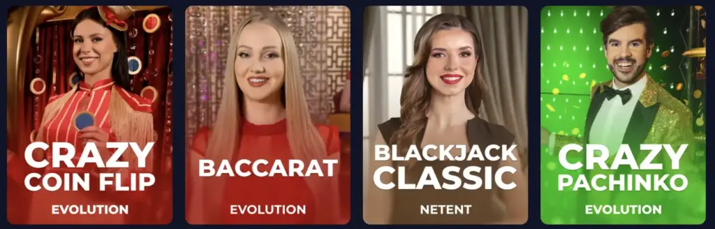 Rainbet Live Casino
