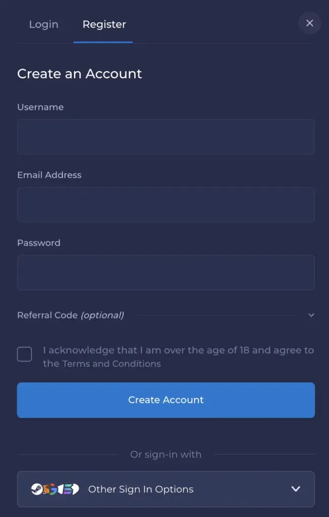 Rainbet Registration