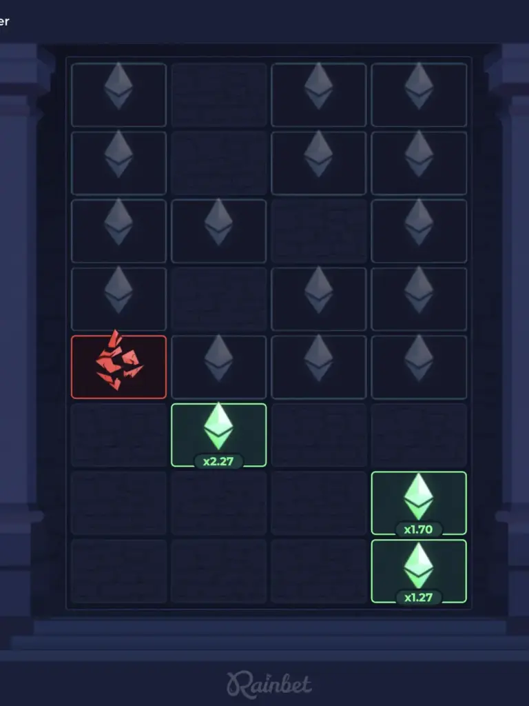 Rainbet Tower Game